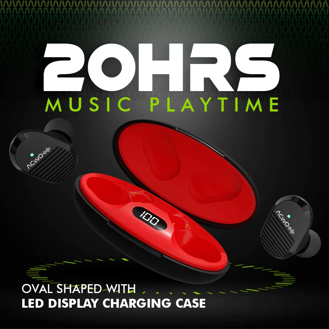 DwOTS 101 Wireless Earbuds White - Image 8
