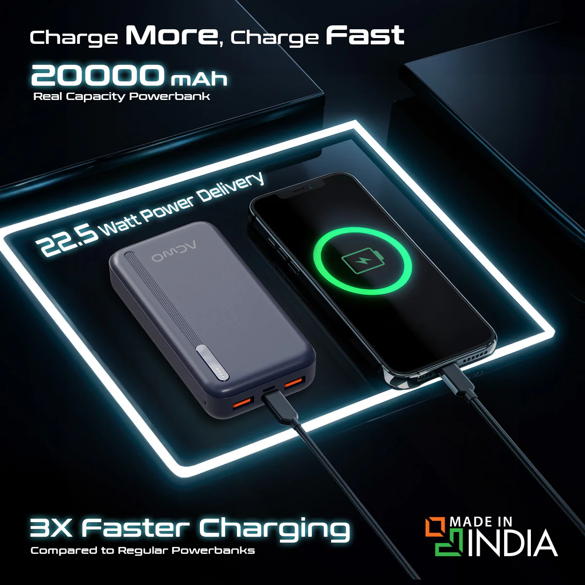 POwER 721 -  20000 mAh Fast Charging [ Portable Powerbank ] - Image 29