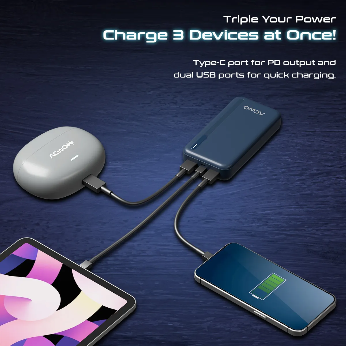 POwER 721 -  20000 mAh Fast Charging [ Portable Powerbank ] - Image 18