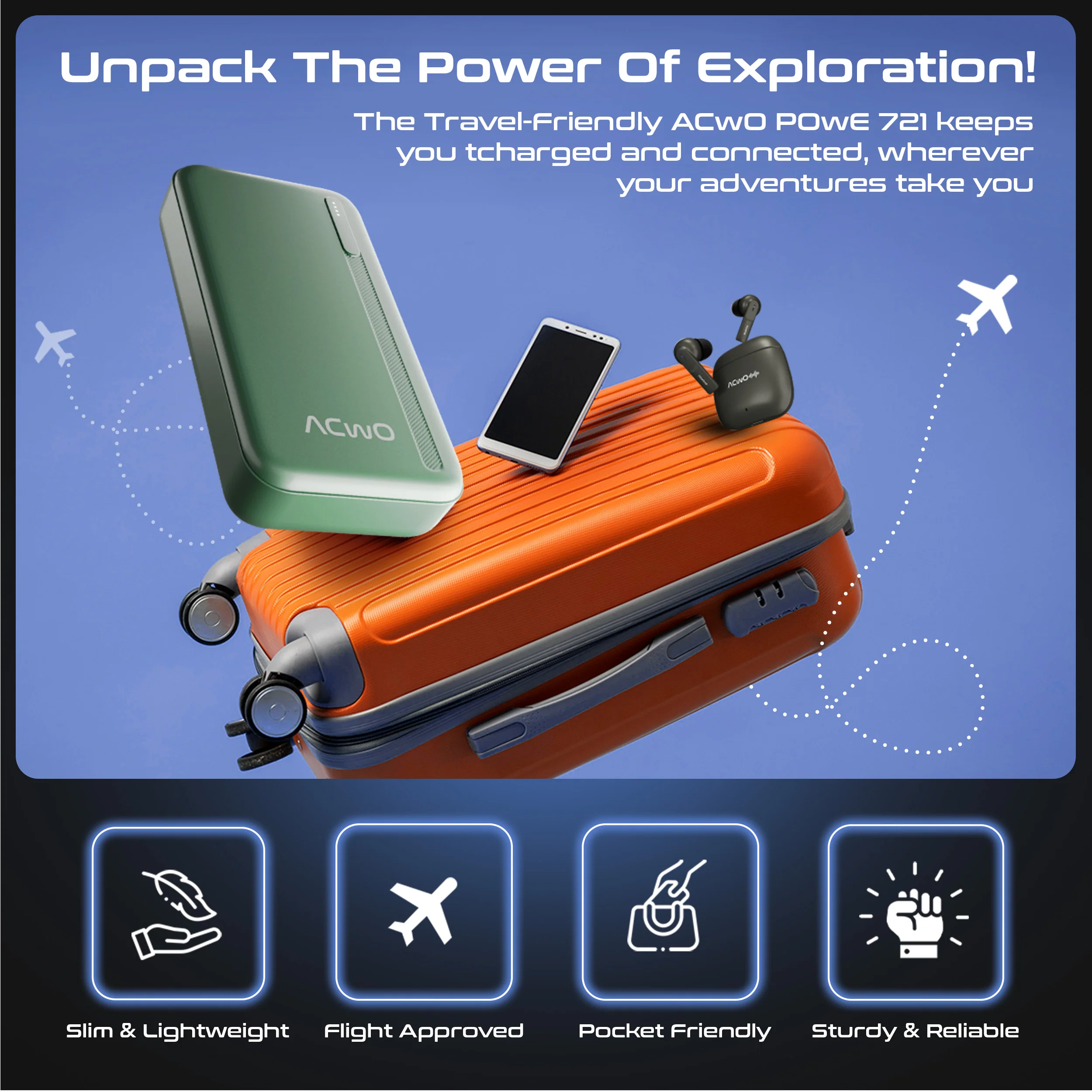 POwER 721 -  20000 mAh Fast Charging [ Portable Powerbank ] - Image 15