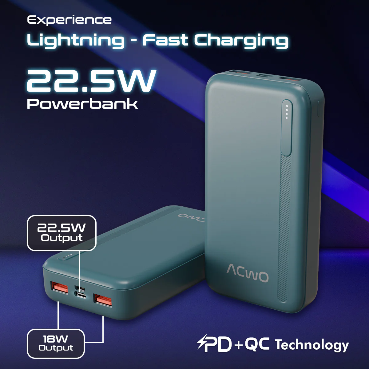 POwER 721 -  20000 mAh Fast Charging [ Portable Powerbank ] - Image 23
